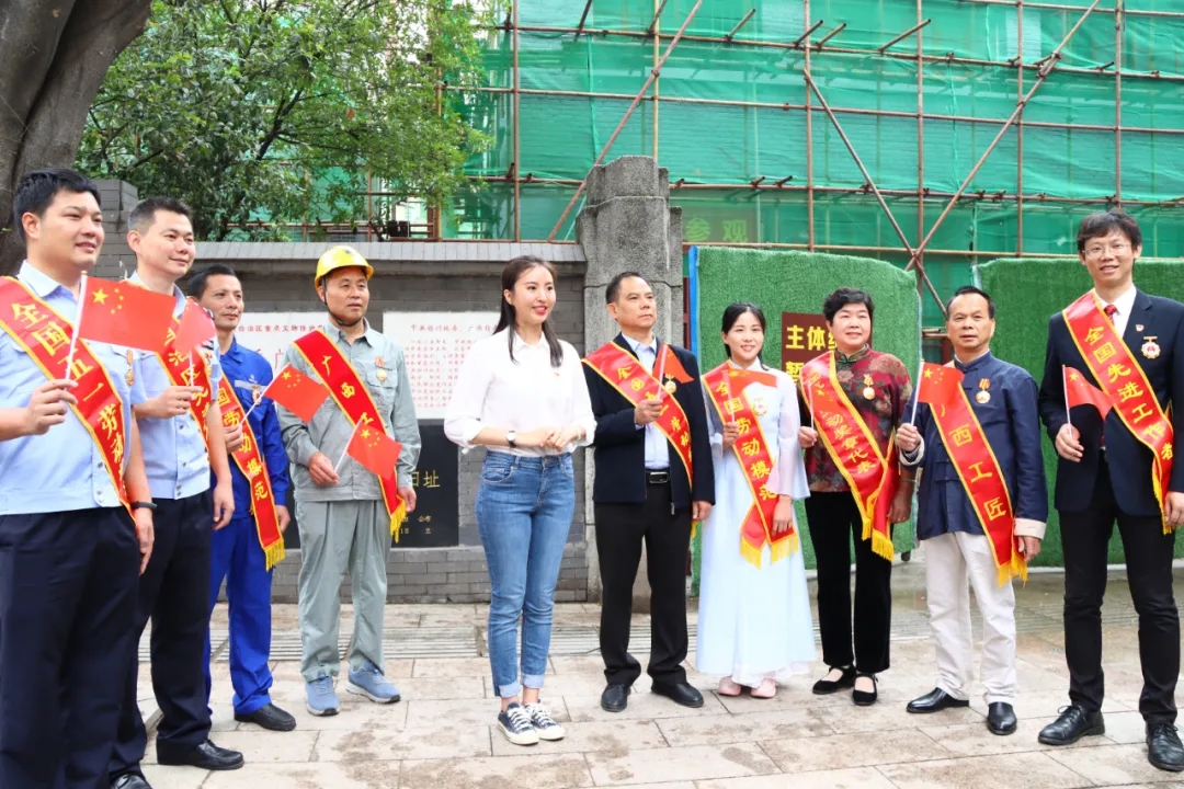 廣西慶“五一”特別節(jié)目拍攝現(xiàn)場，很燃！