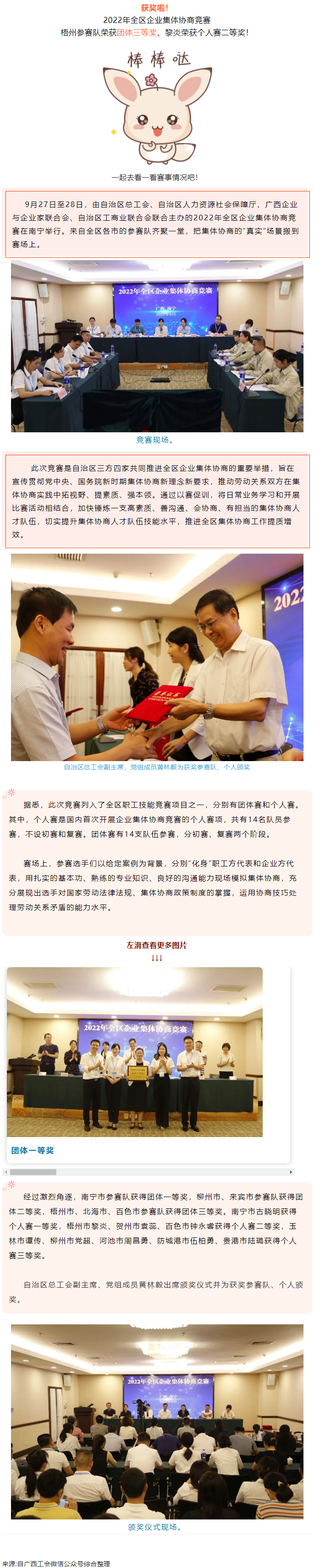 【勞動創(chuàng)造幸?！?022年全區(qū)企業(yè)集體協(xié)商競賽梧州參賽隊獲獎啦！.png