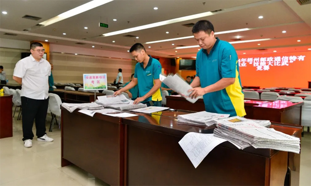 以賽提質(zhì)！2024年梧州郵政通信特有職業(yè)“技能大比武”競賽舉辦